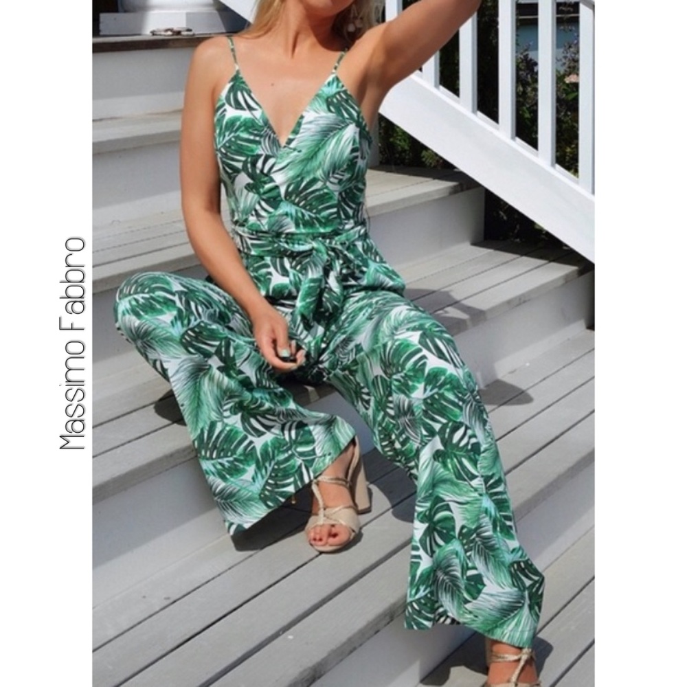 Massimo Fabbro Tropical Jumpsuit | Size 2